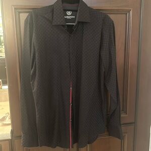Bugatchi black button down